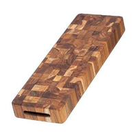 Teakhaus Butcher Block Long Serving, Cutting and Cheese Board 46x15x5.1cm