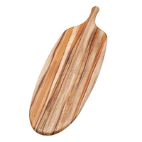 Teakhaus Canoe Paddle Serving Board Long 67X21.5X1.3cm