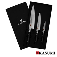 Kasumi Damascus 3 Piece Chef's Knife Set