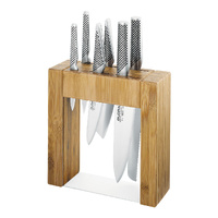 GLOBAL Ikasu V 7 Piece Knife Block Set