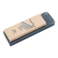 GLOBAL Minosharp Deluxe Water Whetstone 6000 Grit with 2 Guide Rails