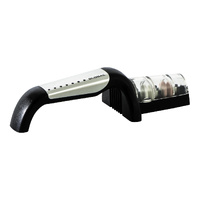 GLOBAL 2 Stage Ceramic Water Sharpener - Stainless Steel