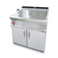 LOTUS 45L Large Pan Electric Pastry Fryer On Cabinet F45-78ET