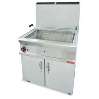 LOTUS 45L Large Pan Gas Pastry Fryer on Cabinet F45-78G