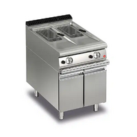 Baron Queen7 10+10L Split Pot Gas Deep Fryer Q70FRI/G610