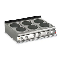 Baron Queen7 6 Burner Electric Cooktop Q70PC/E120