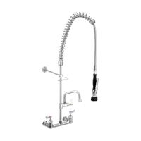 CLEAN-A-JET Exposed Wall Mounted Pre Rinse Unit With 6" Pot Filler
