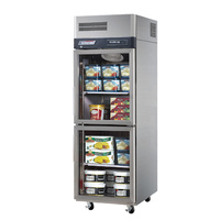K-Series Upright Split Door Freezer Glass Doors 572L