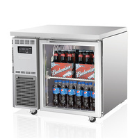 K-Series Under Counter Fridge Glass 1 Door 198L