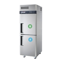 K-Series Upright Dual Temperature 2 Door Fridge & Freezer 242/222L
