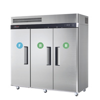 K-Series Upright 2 Door Fridge & 1 Door Freezer 575/1235L