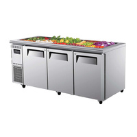 K-Series 3 Door Salad Prep Fridge 516L