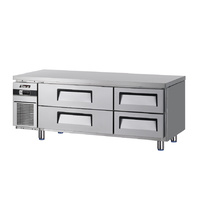 K-Series Chef Base Fridge 4 Drawer 260L