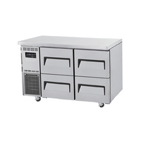 K-Series Under Counter Fridge Stainless 4 Drawers 311L