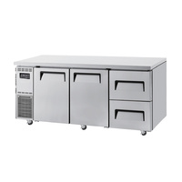 K-Series Under Counter Fridge Stainless 2 Doors & 2 Drawers 538L