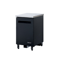 Black Back Bar Fridge 1 Door 235L