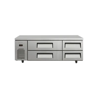 Turbo Air Chef Base Fridge 4 Drawer 93L