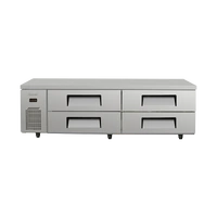 Turbo Air Chef Base Fridge 4 Drawer 124L