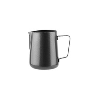 Milk Frothing Jug Black Stainless Steel 600mL