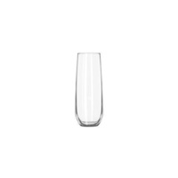 Libbey Stemless Champagne Flute Glass Vina 251ml Set of 12
