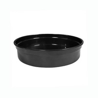 Chef Inox Aluminum Bar Tray 50x240mm Black