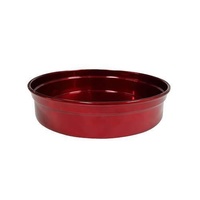 Chef Inox Aluminum Bar Tray 50x240mm Red