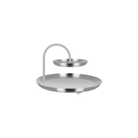 Chef Inox Round Seafood Stand 2-Tier Stainless Steel / Iron