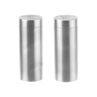 Salt & Pepper Shakers Stainless Steel Cylindrical 100mm