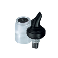Tru-Pour 30mL Combo Spirit Measure Black Pack of 12