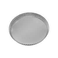 Guery Quiche Pan Round Fluted Loose Base 120 x 18mm