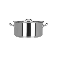 Chef Inox Casserole with Lid Stainless Steel 17.2L