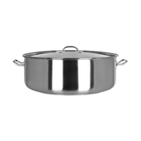 Chef Inox Casserole with Lid Stainless Steel 25L