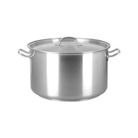 Chef Inox Saucepot with Lid Stainless Steel 15L