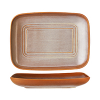 Urban Loft Autumn Rectangular Platter 365x270mm Set of 2