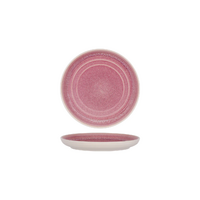Urban Linea Dusty Pink Round Coupe Plate 170mm Set of 6