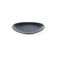 Tablekraft TK Black Oval Plate 210x190mm Ctn of 36
