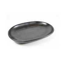 Tablekraft TK Black Oval Serving Platter 305x210mm Ctn of 12