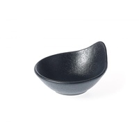 Tablekraft TK Black Round Footed Sauce Dish 90x30mm Ctn of 144