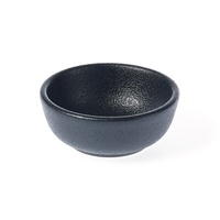 Tablekraft TK Black Round Flared Sauce Dish 80x32mm Ctn of 144