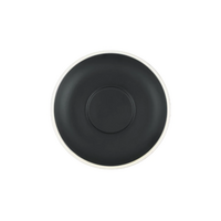 Brew Smoke Matt Black Universal Saucer 142mm Pack of 6