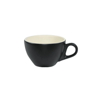 Brew Smoke Matt Black Latte Cup 280ml Pack of 6