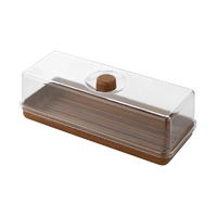 Evelin Rectangular Platter & Cover Set 390x160x130mm