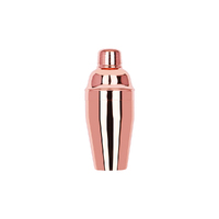 Zanzi Cocktail Shaker Rose Gold 3 Piece Set 300mL