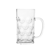 Polysafe Plastic Glass-Look Beer Stein 1120mL