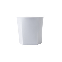 Polysafe Plastic Jasper Tumbler 270mL Pure White Stackable Ctn of 24
