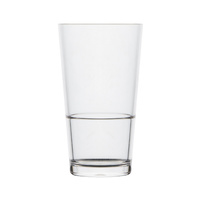 Polysafe Plastic Glass-Look Colins Beer Pint 570mL Stackable Ctn of 24