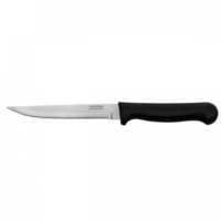 Steak Knife Set, Pointed Tip, Plastic Handle, 220mm, Set of 12
