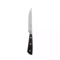Cavalier Stainless Steel Ebony Steak Knife Set of 6