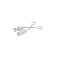 Scissor Tong Slotted Stainless Steel 200mm Set of 12