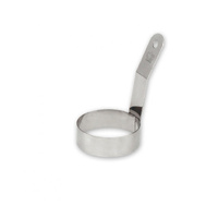 Egg Ring with Handle Stainless Steel 75mm